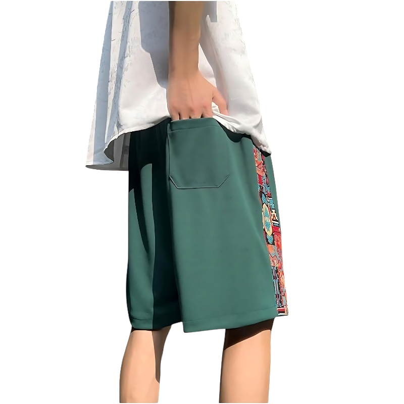 Short imprimé homme streetwear