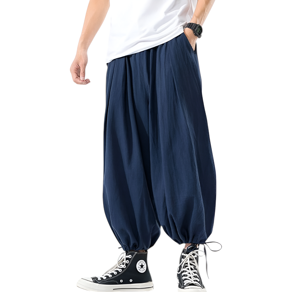 Pantalon bouffant japonais