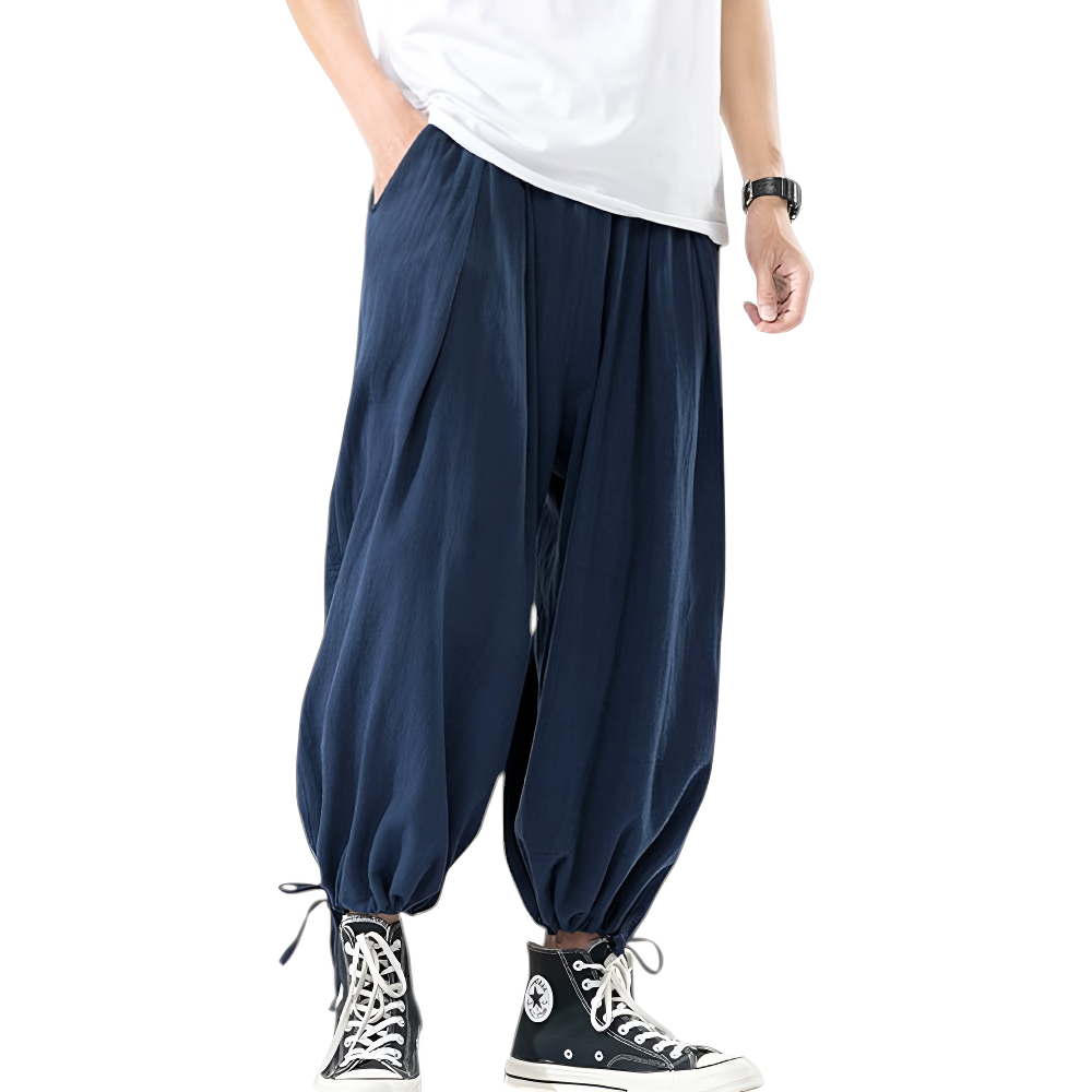 Pantalon bouffant japonais