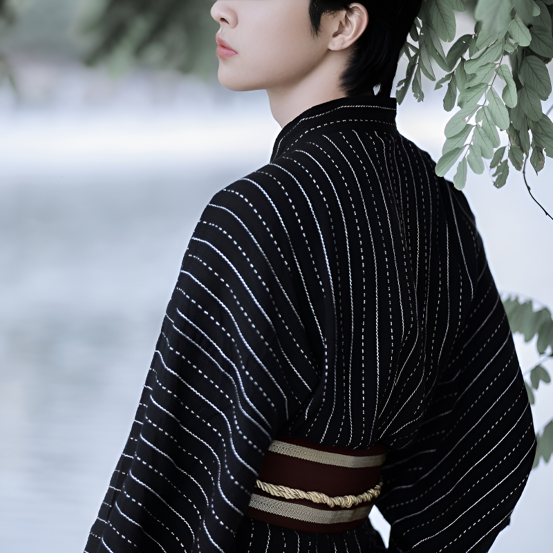 Kimono japonais traditionnel homme