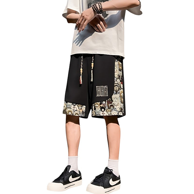 Short imprimé homme streetwear