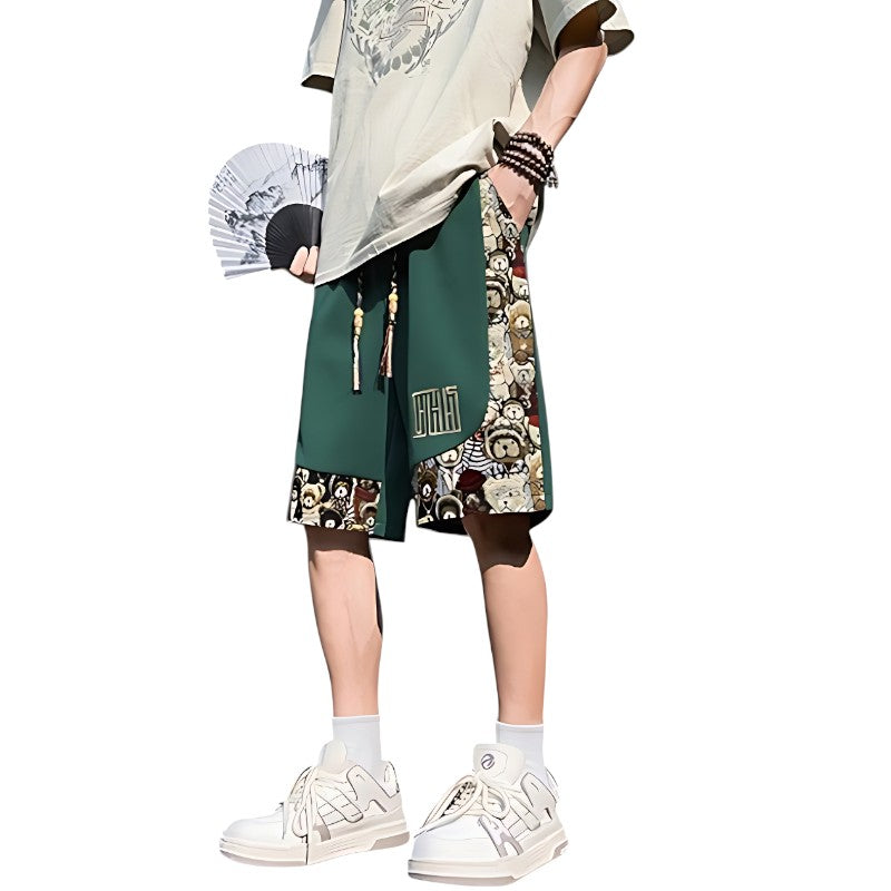 Short imprimé homme streetwear