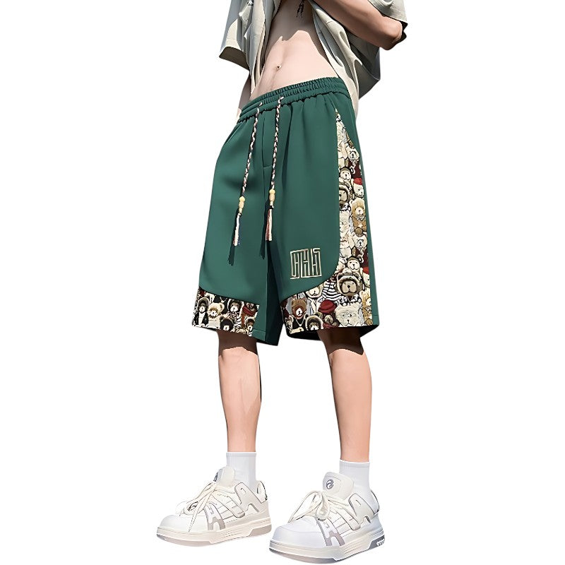 Short imprimé homme streetwear