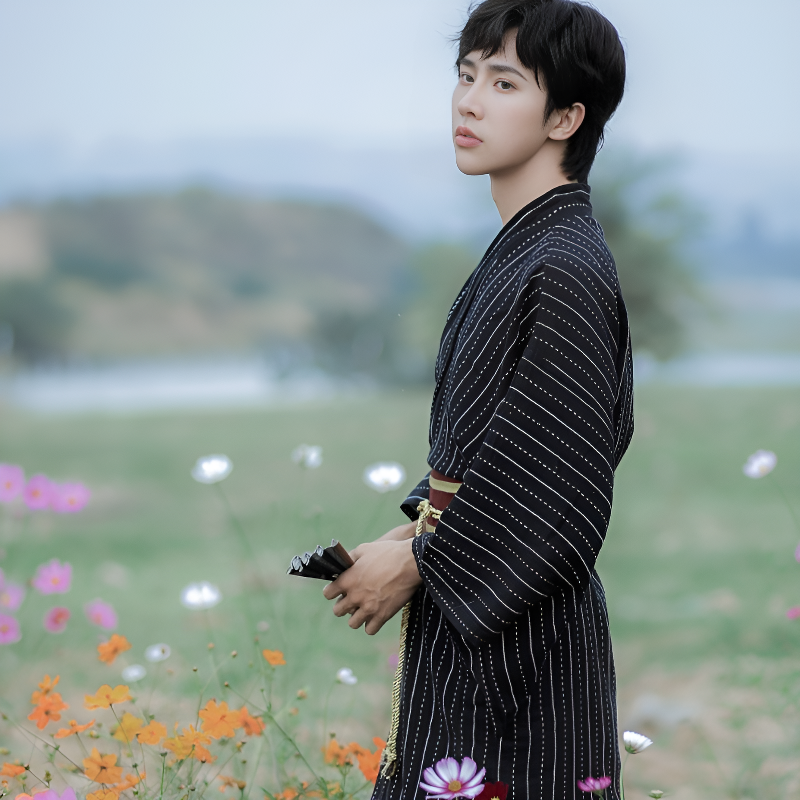 Kimono japonais traditionnel homme
