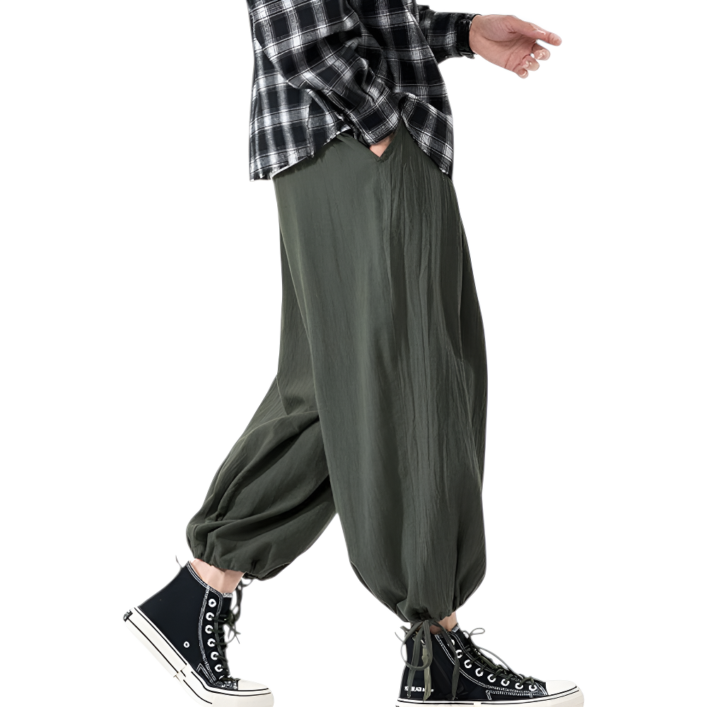 Pantalon bouffant japonais