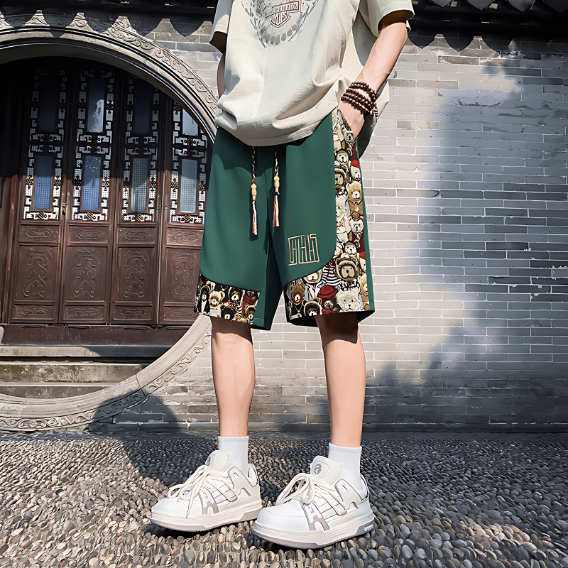 Short imprimé homme streetwear