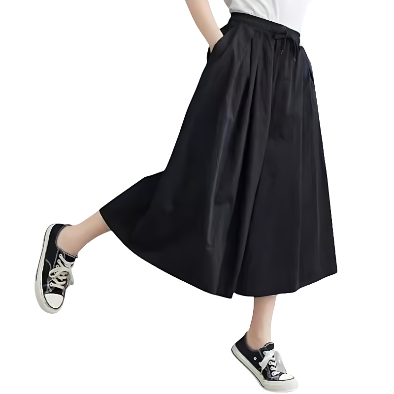 Pantalon large japonais femme