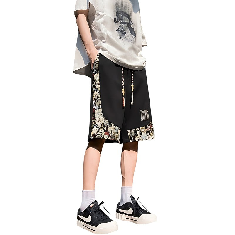 Short imprimé homme streetwear
