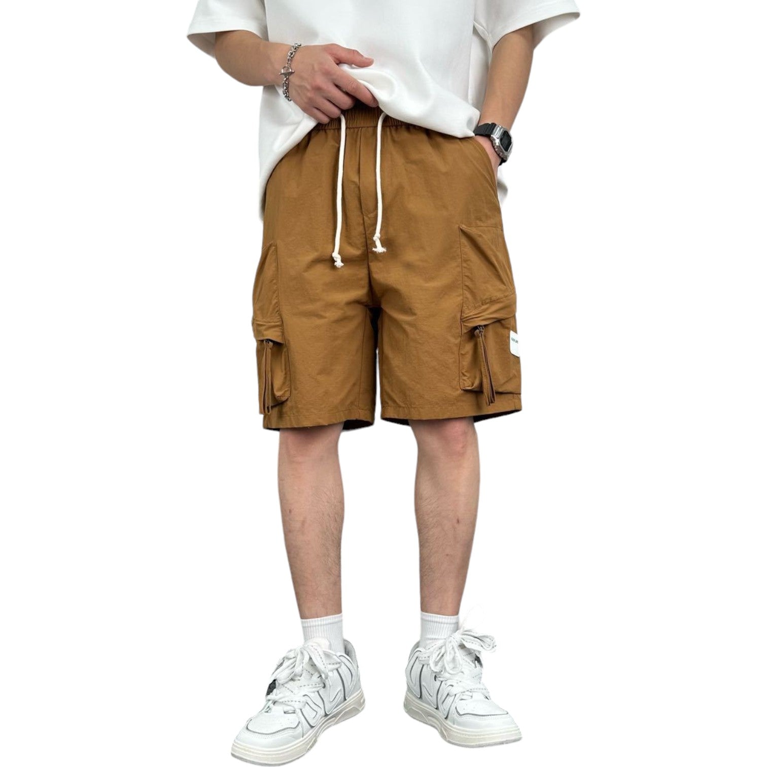 short homme streetwear - Kaki / S