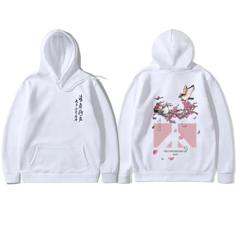 Sweat Japonais Femme - Blanc / S