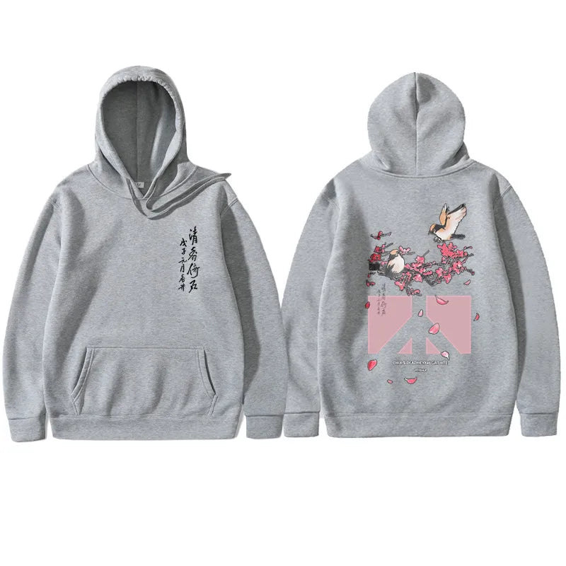 Sweat Japonais Femme - Gris clair 1 / S