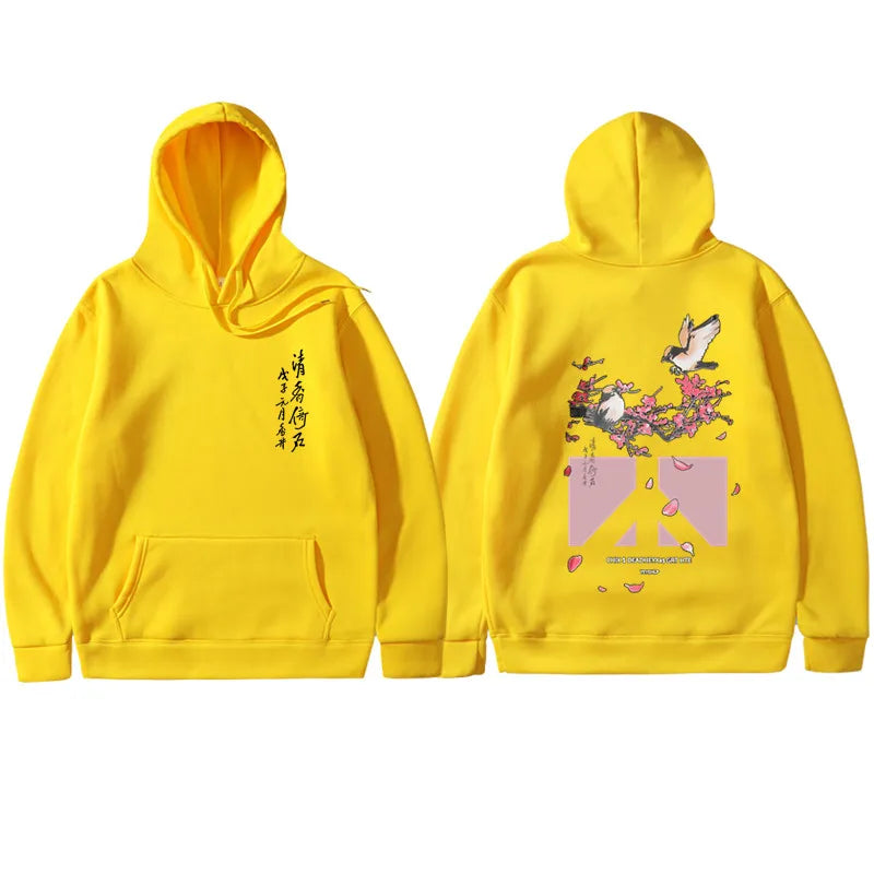 Sweat Japonais Femme - Jaune / S