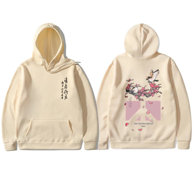 Sweat Japonais Femme - kaki / S