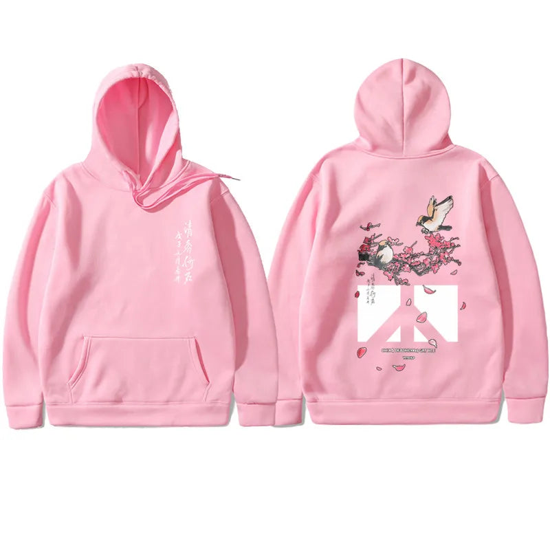 Sweat Japonais Femme - Rose / S