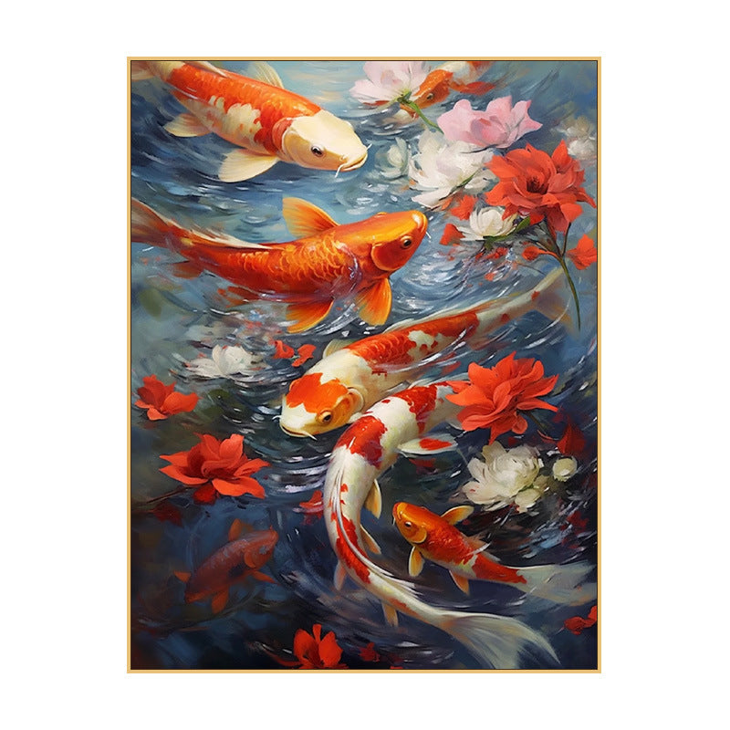 Tableau Carpe Koi ’Testuki’ - 3 / 30X40