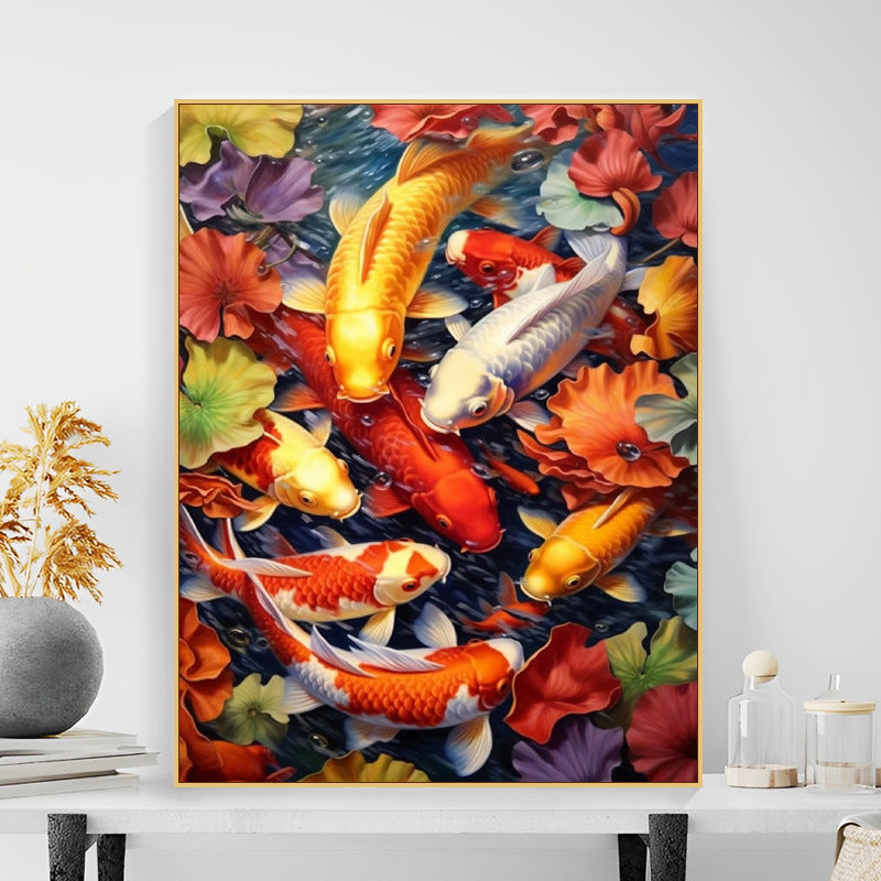 Tableau Carpe Koi ’Testuki’ - 5 / 30X40