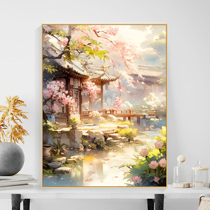 Tableau Japonais Zen ’Soreiyu’ - 3 / 30X40