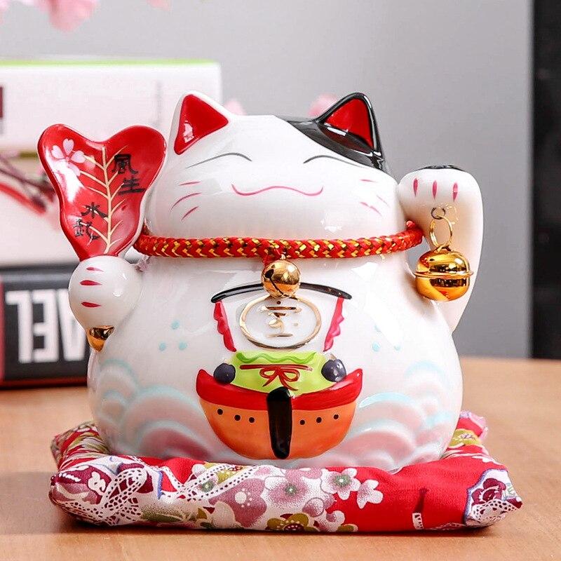 Tirelire Chat Japonais - 11 x cm