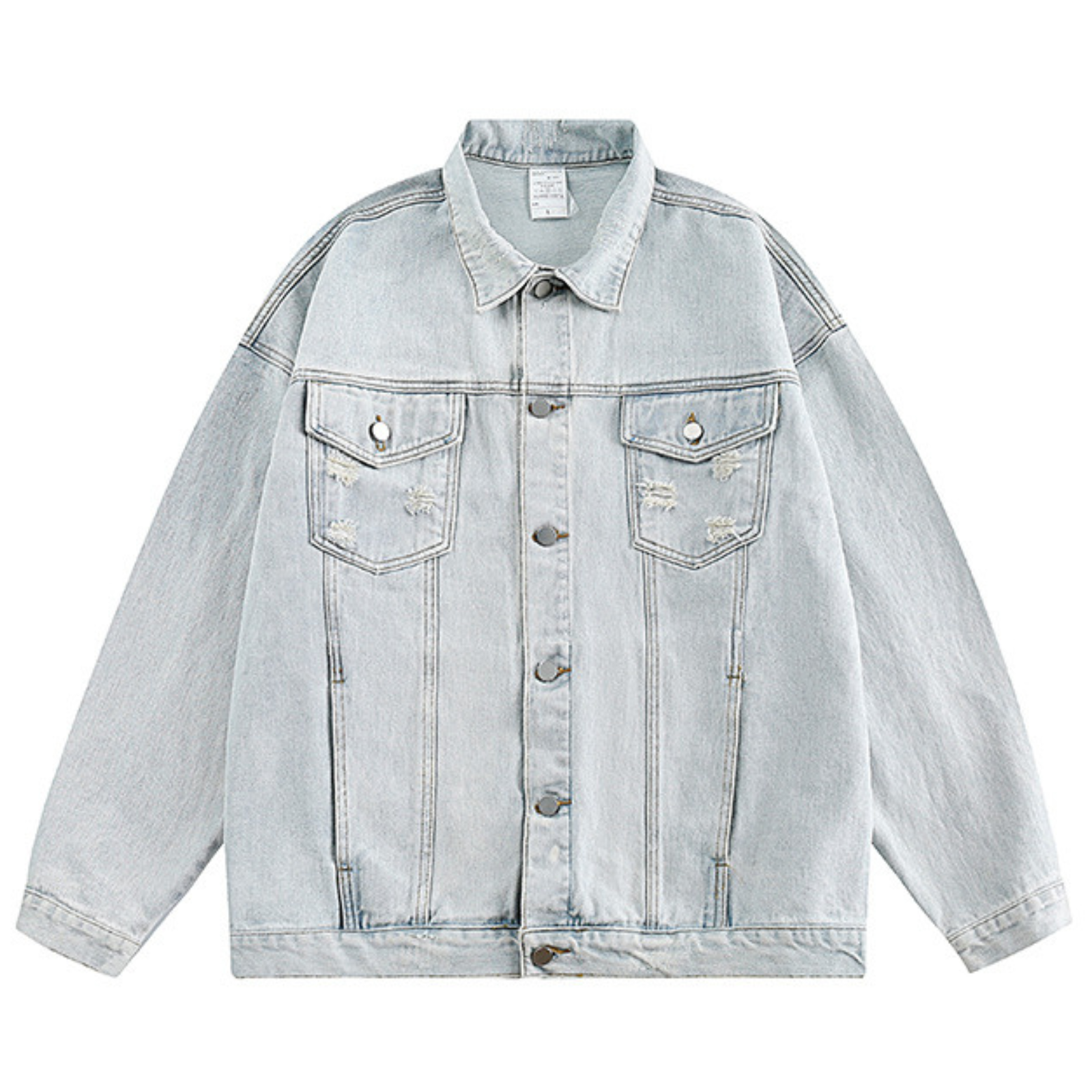 Veste en Jean Retro Vintage - Bleu / M