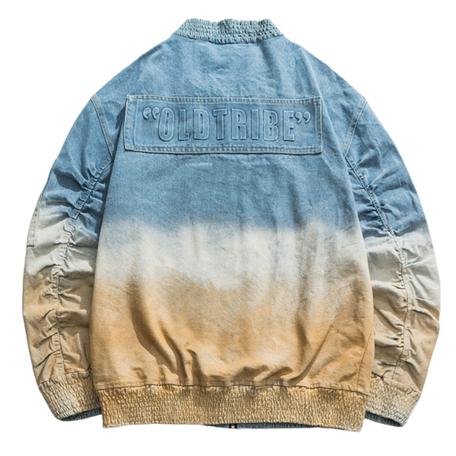 Veste en Jean Tie and Dye