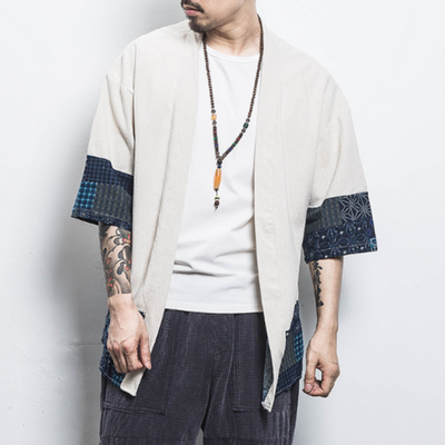 Veste Kimono Homme Japonais ’Mitsuo’