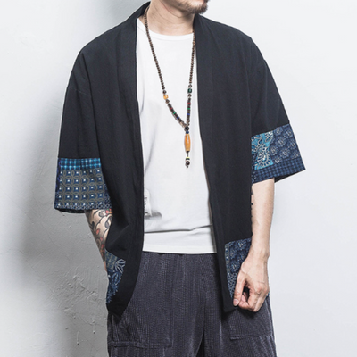 Veste Kimono Homme Japonais ’Mitsuo’