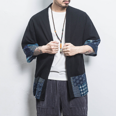 Veste Kimono Homme Japonais ’Mitsuo’