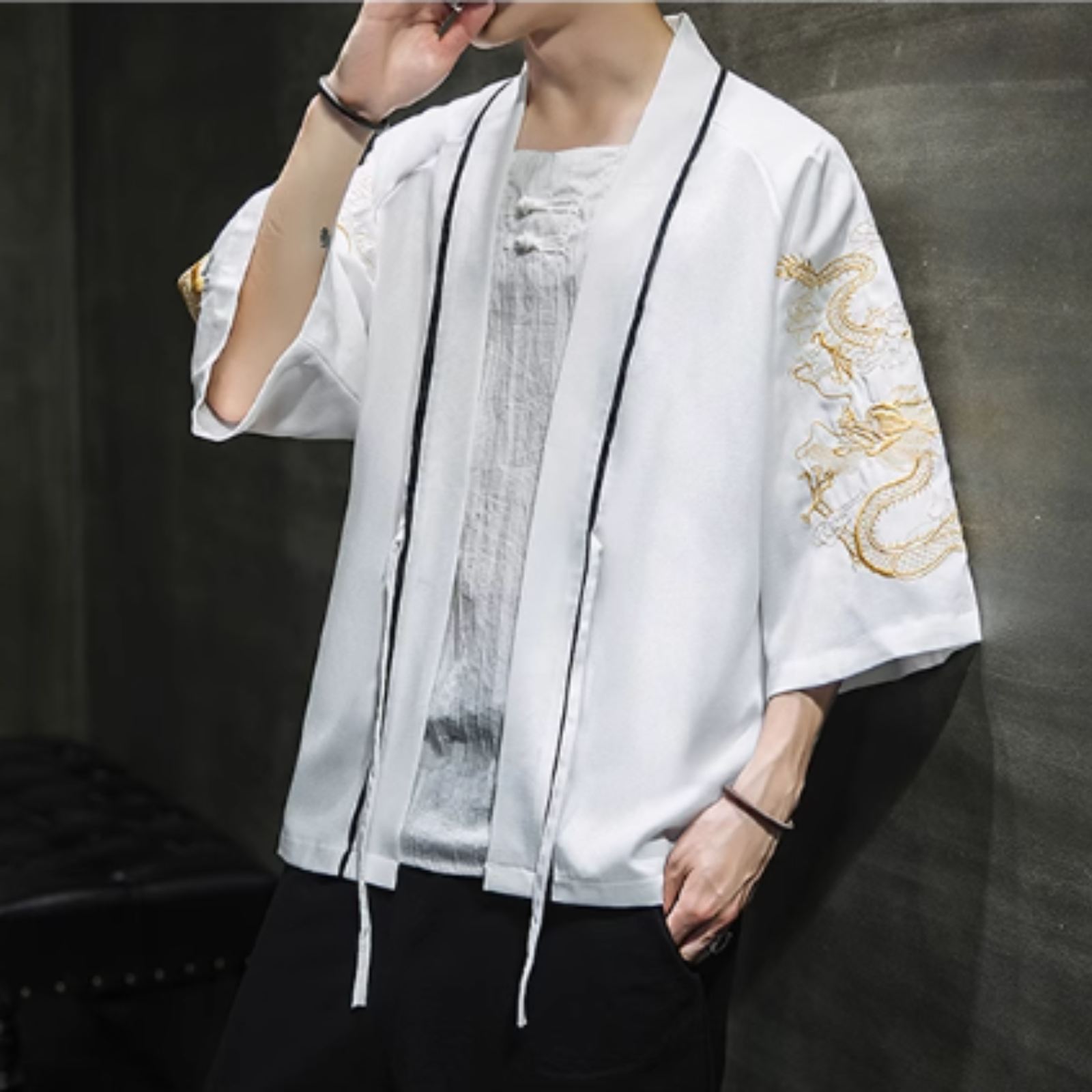 Veste Kimono Japonais Homme ’Mitsuo’