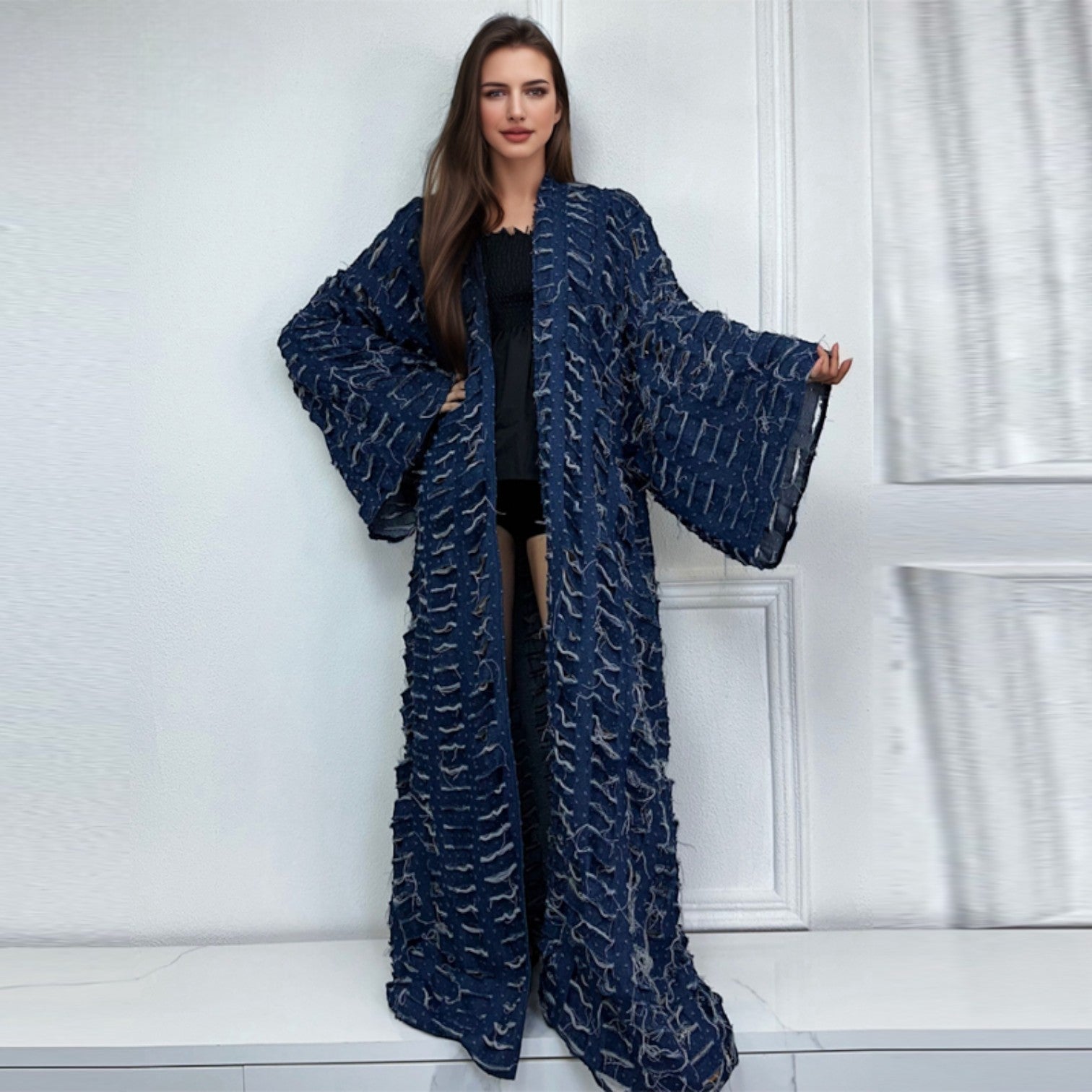 Veste Kimono Longue Femme ’Okariya’