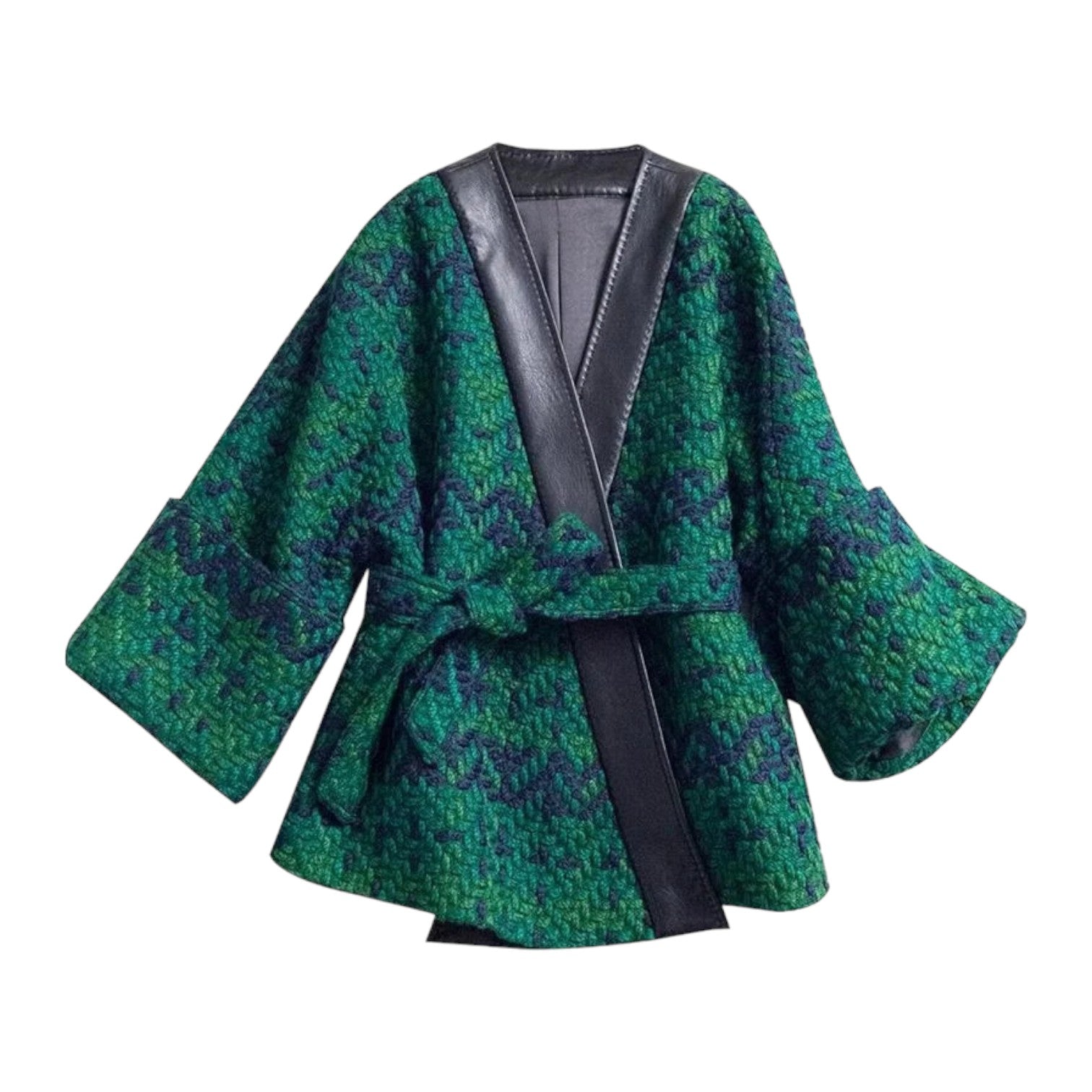 Veste Patchwork Verte - S