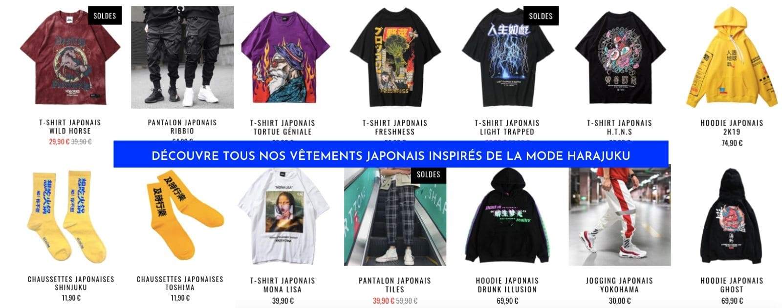 Vêtements japonais