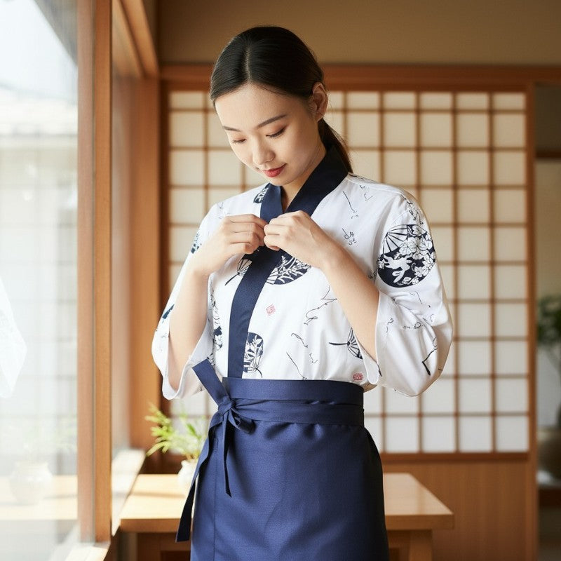 Veste cuisine japonaise