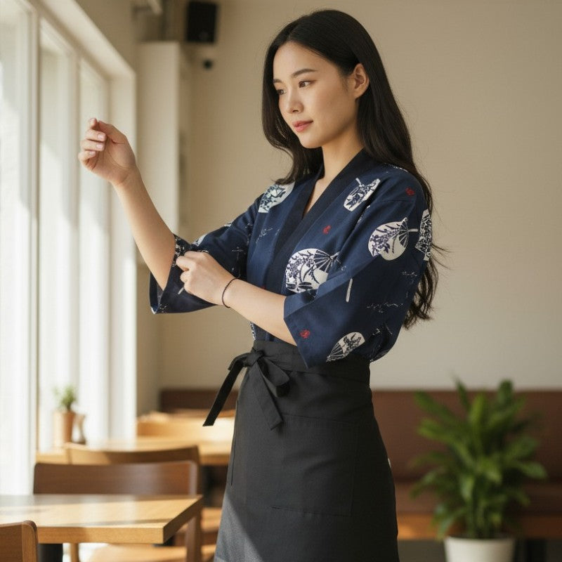 Veste cuisine japonaise