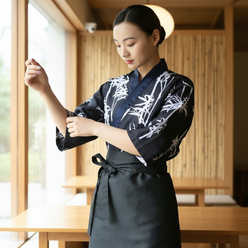 Veste cuisine japonaise