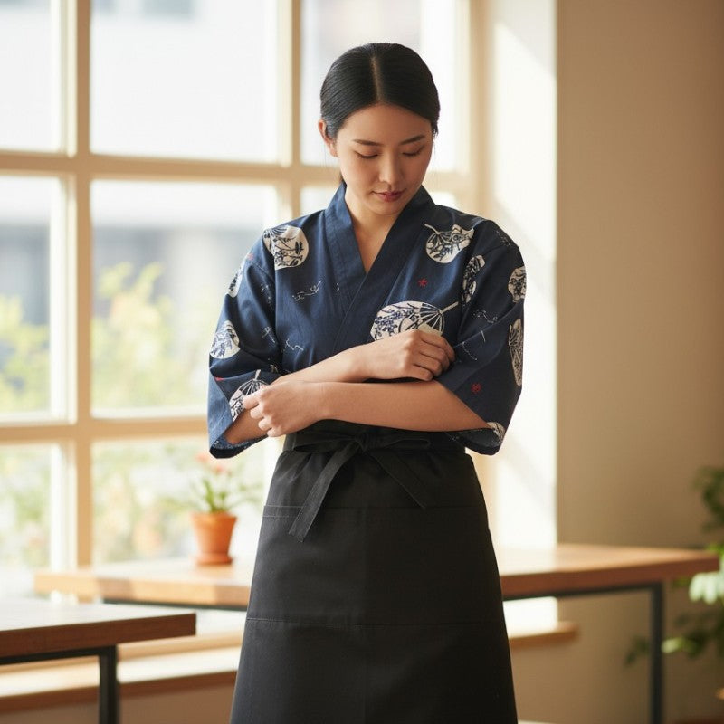 Veste cuisine japonaise