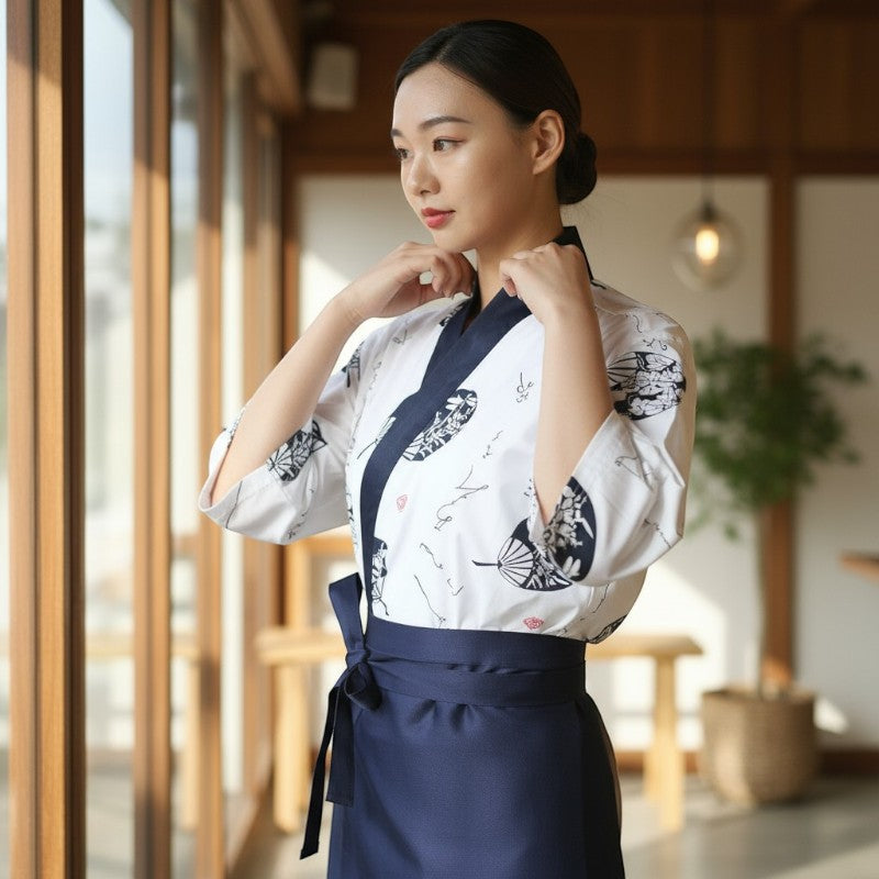 Veste cuisine japonaise