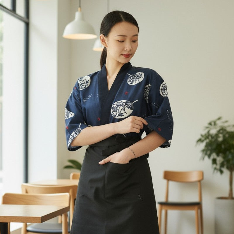 Veste cuisine japonaise