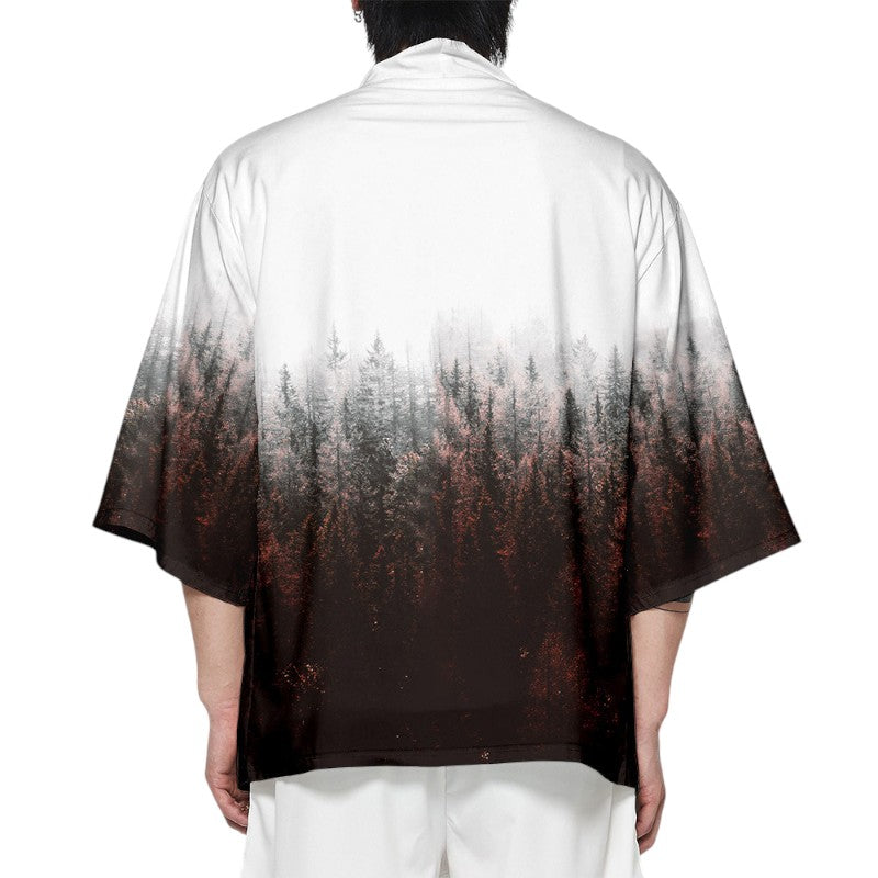 Kimono ample en satin