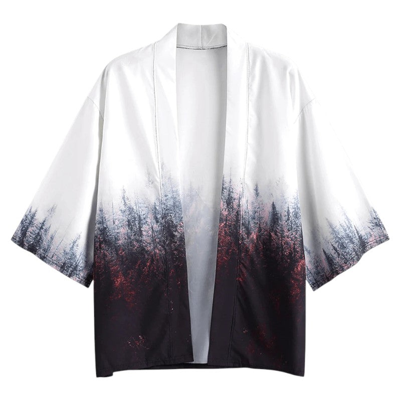 Kimono ample en satin