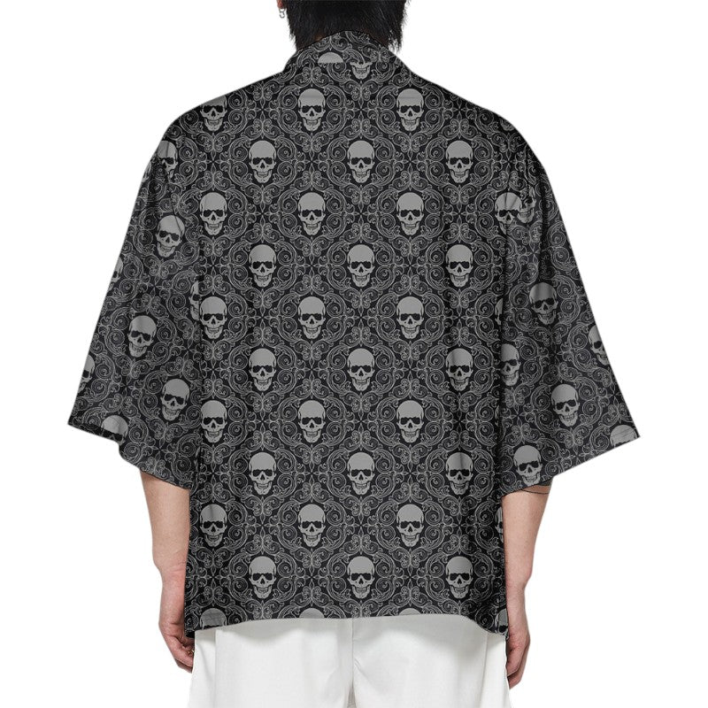 Kimono ample en satin
