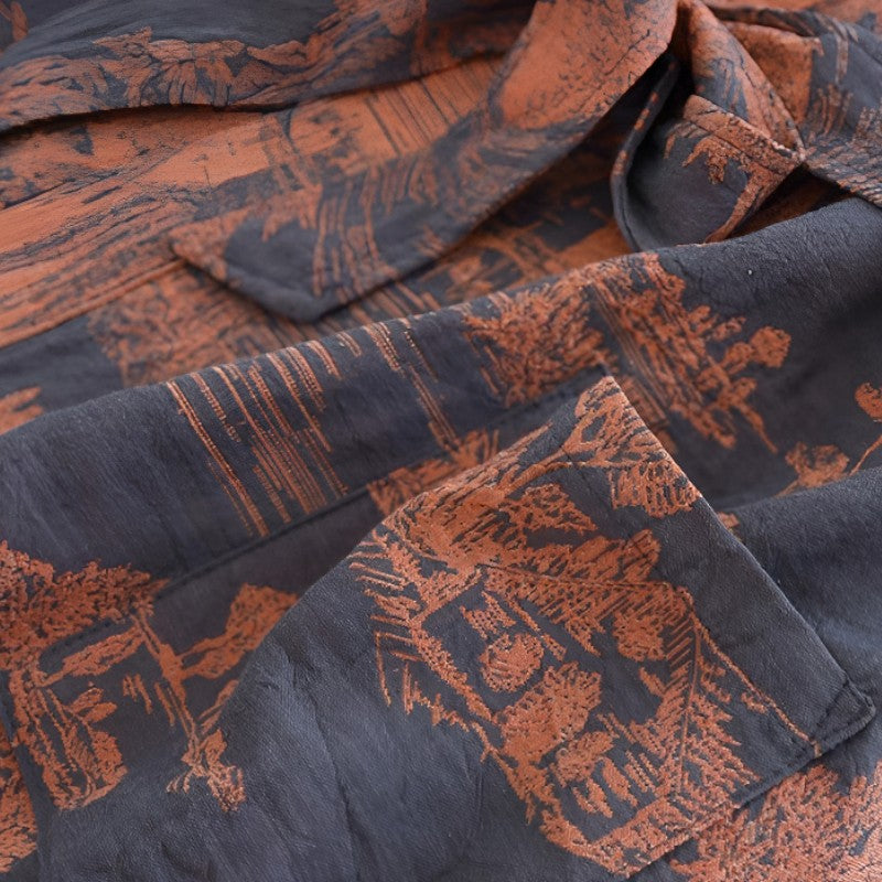 Peignoir homme kimono