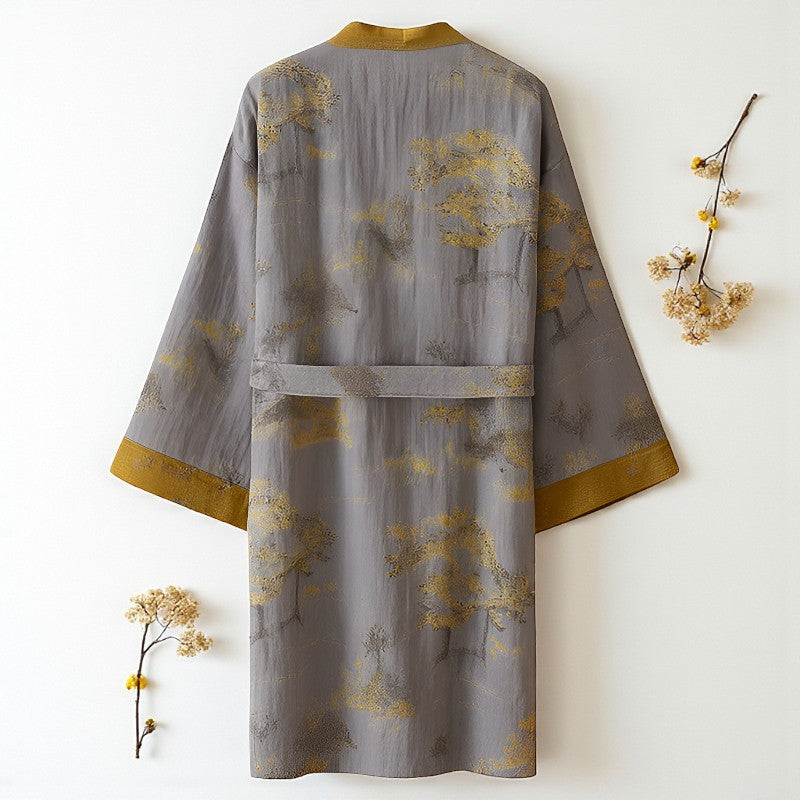 Peignoir homme kimono