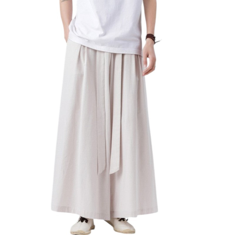Pantalon large japonais homme