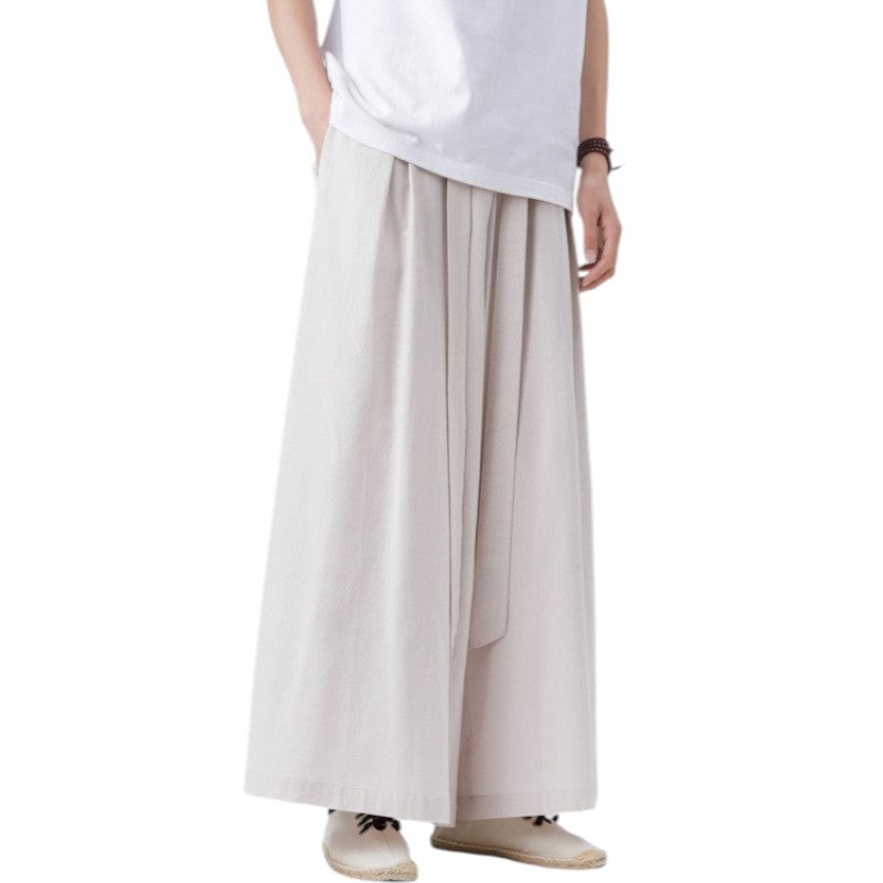 Pantalon large japonais homme