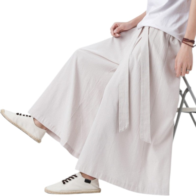 Pantalon large japonais homme
