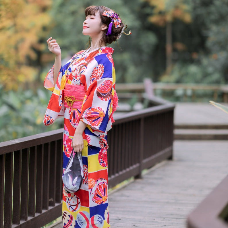 yukata femme grande taille - Taille unique