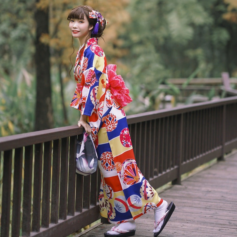 yukata femme grande taille - Taille unique