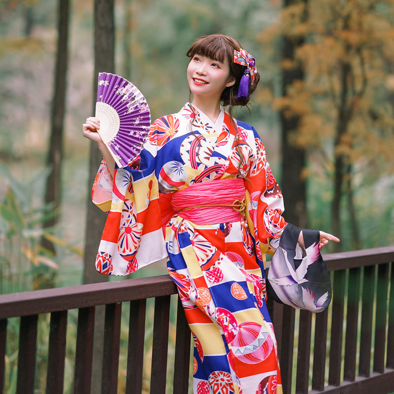 yukata femme grande taille - Taille unique