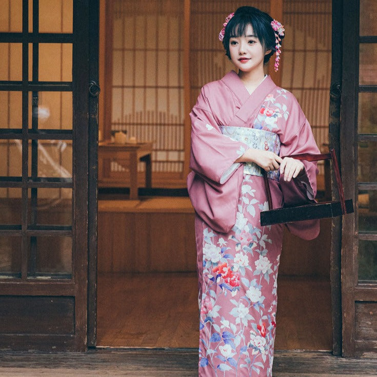 Yukata femme long
