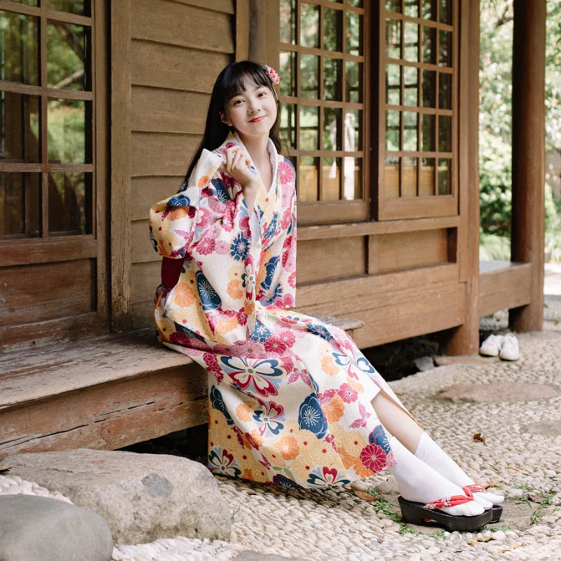 yukata traditionnel japonais femme